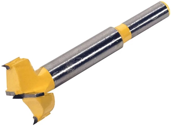 Сверло KRANZ KR-91-0788 Форстнера по дереву, 22мм, цилиндрический хвостовик