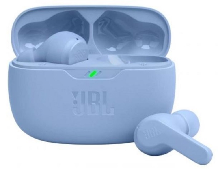 Наушники беспроводные JBL Wave Beam TWS синие, BT
