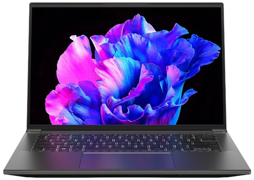 Ноутбук Acer Swift SFX14-72G-72DH NX.KTUCD.001 Ultra 7 155H/32GB/1TB SSD/14.5 WQXGA+ OLED/WiFi/BT/cam/Win11Home/iron