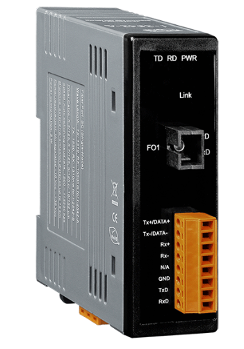 Преобразователь ICP DAS I-2542-B CR RS-232/422/485 to Single-Mode 15 Km, SC Fiber optic converter, TX 1550 nm, RX 1310 nm (RoH