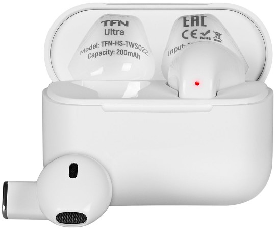 Наушники беспроводные TFN TFN-HS-TWS022WH Ultra white