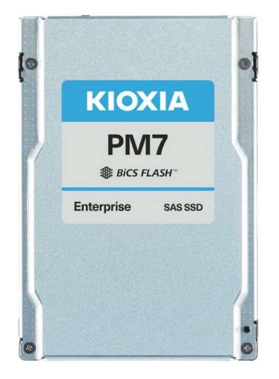 SSD Toshiba Накопитель SSD 2.5'' Toshiba (KIOXIA) KPM7VVUG6T40 РM7-V Enterprise 6.4TB SAS 24Gb/s 4200/4100MB/s IOPS 720K/355K MTBF 2.5M TLC 3DWPD 15mm