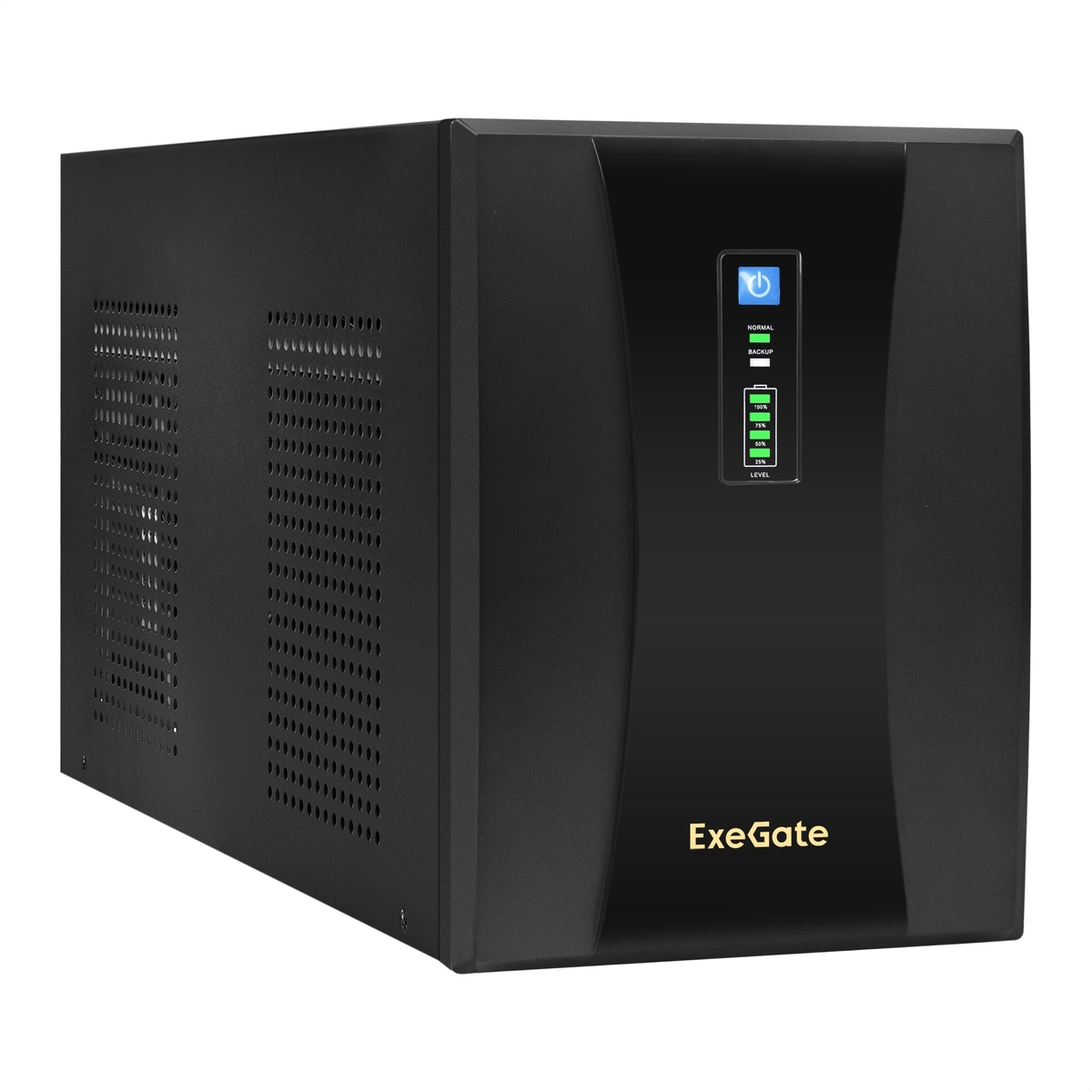  Источник бесперебойного питания Exegate SpecialPro UNB-3000.LED.AVR.3SH.2C13.RJ.USB EX292614RUS 3000VA/1800W,LED, AVR,3*Schuko+2*C13,RJ45/11,USB, мета