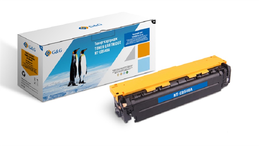 Картридж GG-CF540A Cartridge G&G for HP CLJ M254dw/M254nw/M281FDN/M281FDW/M280NW, with chip (1400)