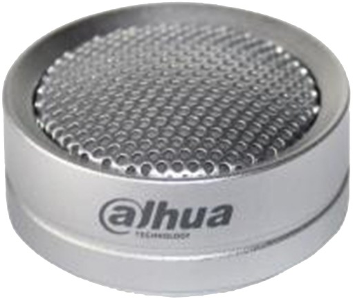 Микрофон Dahua DH-HAP120 зона покрытия: 10~70кв.м; материал: алюминий; чувствительность: -34±3дБ; особенности: всенаправленный