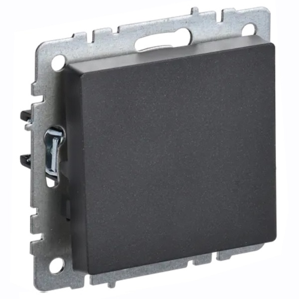 Переключатель перекрестный IEK BR-V13-0-10-K02 BRITE 10А ВС10-1-3-БрЧ Черный
