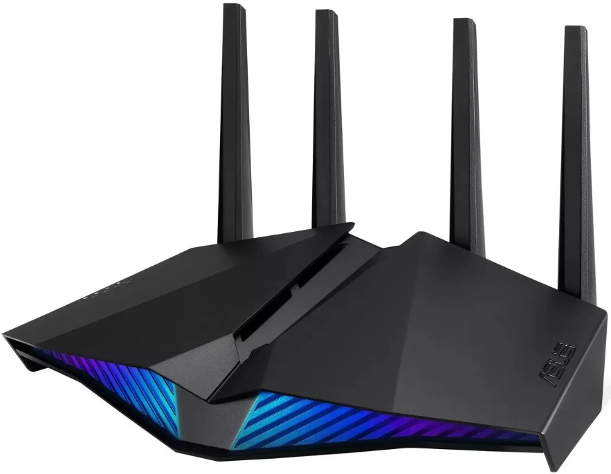 Роутер ASUS DSL-AX82U беспроводной AX5400 10/100/1000BASE-TX/xDSL черный