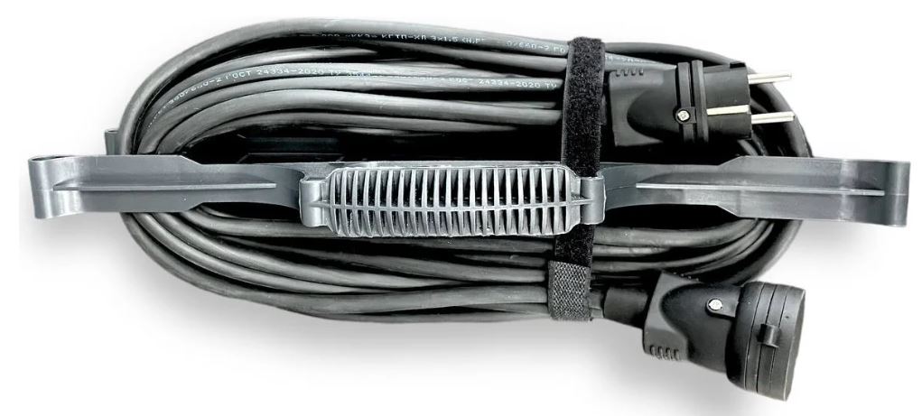 Удлинитель силовой iTOK i-CONNECT-SUR-PVS-210-1-44-10 тип SUR серии iCONNECT на рамке без земли ПВС 2х1 мм 1 гнездо IP44 ГОСТ 10 м