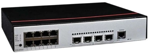 eKit  Xcom-Shop Коммутатор Huawei S220-8P4S 98012552 8*10/100/1000BASE-T ports(125W PoE+), 4 x GE SFP ports