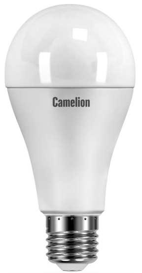 Лампа светодиодная Camelion™ LED13-A60/845/E27 13Вт/100Вт, E27, 170-265В, 4500К, 1085лм, ЛОН (12046)