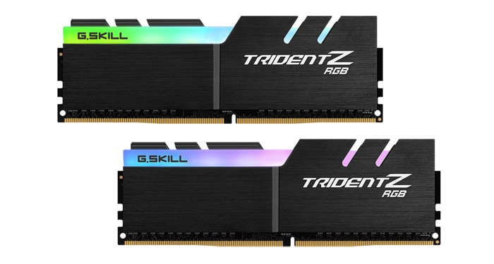 Модуль памяти DDR4 64GB (2*32GB) G.Skill F4-3600C18D-64GTZR TRIDENT Z RGB PC4-28800 3600MHz CL18 радиатор 1.35V