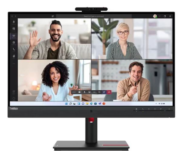 Монитор 27 Lenovo ThinkVision T27hv-30 63D6UAS3CB 2560x1440 WLED, 16:9, IPS, 300cd, 1000:1, 3M:1, 4ms, 178/178, DP, HDMI, 4*USB, 75Hz, Speakers, Tilt