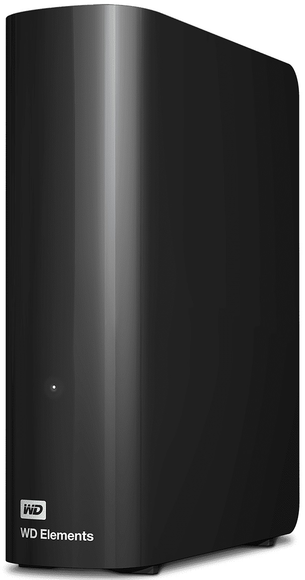 Внешний жесткий диск 3.5'' Western Digital WDBWLG0100HBK-EESN USB 3.0 10TB Elements Desktop 3.5 черный