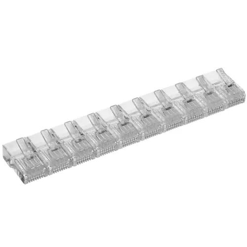 Коннектор UGREEN NW120 50961_ Cat 6 Unshielded RJ45 Modular Plugs 10 шт, прозрачный