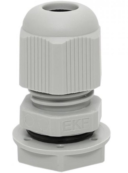 Сальник EKF plc-pg-9-r PG9 IP54 (20 шт) d отв. 16 мм / d провод. 4-8 мм PROxima