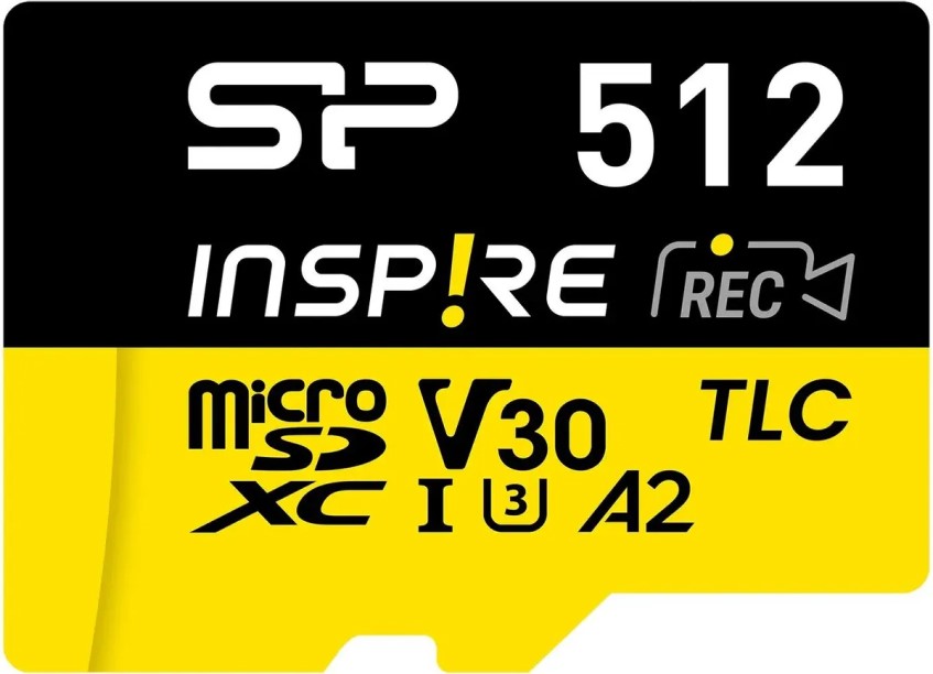 Карта памяти MicroSDXC 512GB Silicon Power SP512GBSTXLA2V1N Inspire V10 A2