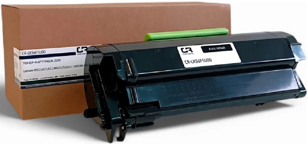 Картридж лазерный CopyRite 56B5U00 CR-LX56F5U00 черный (25000стр.) для Lexmark MS421/521/621/622/MX421/521/522/622