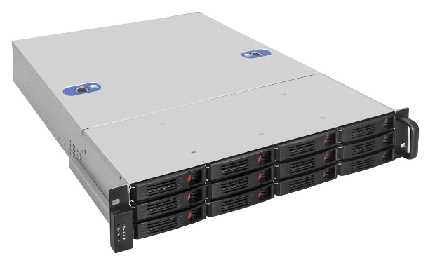 Корпус серверный 2U Exegate Pro 2U660-HS12 EX294275RUS RM 19, глубина 660, Redundant БП 2x550W, 12x