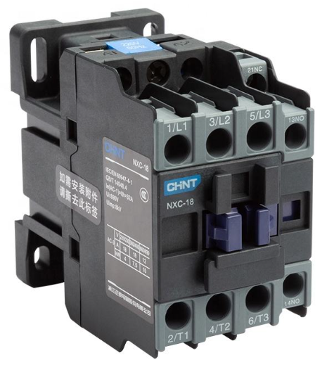 Контактор CHINT 836904 NXC-18, 18А, 220В/АС3, 1НО+1НЗ, 50Гц (R)