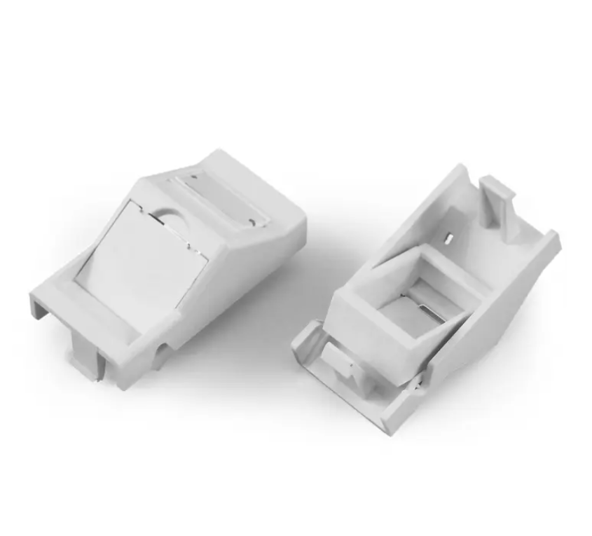 Вставка Hyperline SIP2A-1K-M45-22.5 угловая 45x22.5 (аналог Mosaic) для 1 модуля формата Keystone Ja