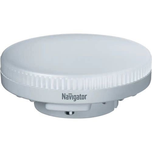 Лампа светодиодная Navigator NLL-GX53-8-230-2.7K 8Вт, 176-264В, 2700К, 600лм, GX53, 74х28мм (71362)