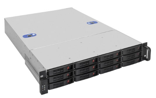 Корпус серверный 2U Exegate Pro 2U660-HS12 EX293398RUS RM 19, глубина 660, БП 1U-800ADS, 12xHotSwap
