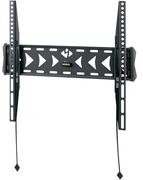 Кронштейны Kromax  Xcom-Shop Кронштейн настенный Kromax FLAT-3 Kromax_26009 22-65, макс. 55кг, фиксированный, черный