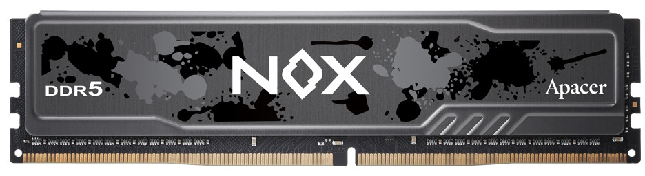 Модуль памяти DDR5 16GB Apacer AH5U16G52C522MBAA-1 NOX 5200MHz CL40 1.25V, радиатор