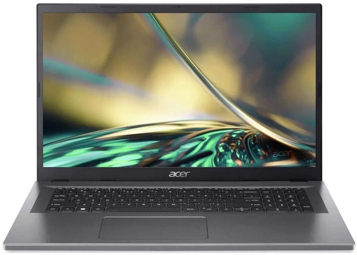 Ноутбук Acer Aspire A317-55P NX.KDKCD.008 N100/8GB/256GB SSD/UHD graphics/17.3 IPS/WiFi/BT/cam/noOS/silver