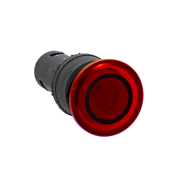 Кнопка Грибок EKF sw2c-md-rr-24 SW2C-MD красная с подсветкой NC 24В