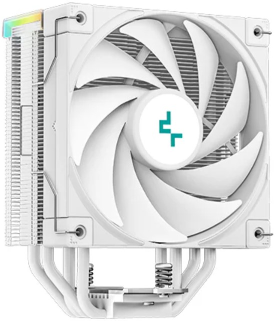 Кулер Deepcool AK400 DIGITAL WH LGA1700/1200/115X/AM5/AM4 (120mm fan, 500-1850rpm, 68.99 CFM, 28dBA, 4-pin PWM) RET