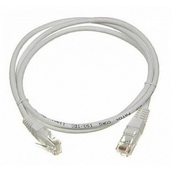   Xcom-Shop Кабель патч-корд F/UTP 6 кат. 2м. Lanmaster LAN-PC45/S6-2.0-GY RJ45 - RJ45, 4 пары, серый, LSZH