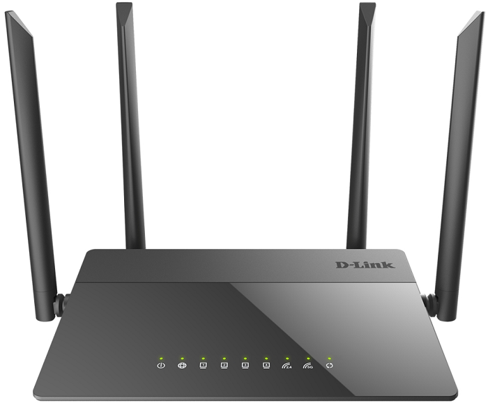  Роутер D-link DIR-841/RU/A1B 10/100/1000Base-T WAN port and 4 10/100Base-TX LAN ports.802.11b/g/n compatible, 802.11AC up to 866Mbps,1 10/100/1000Base