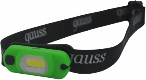 Фонарь Gauss GF408 налобный GFL408 3W 150lm Li-ion 300mAh LED