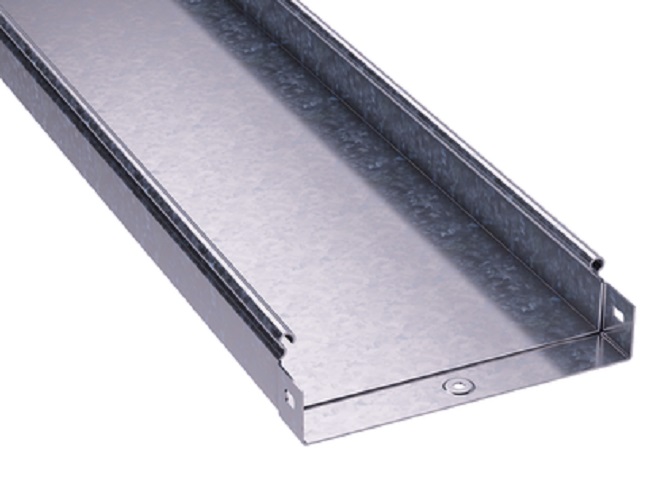 Лоток листовой неперфорированный DKC 3502715HDZ (ШxВxД) 500x50x3000 мм, сталь, горячеоцинкованная, S5 Combitech (уп/2 шт)