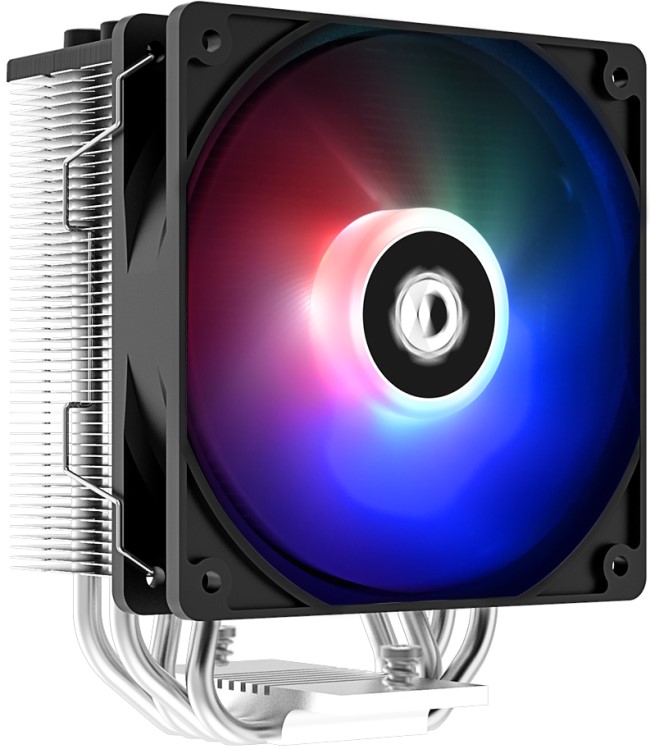 Кулеры для CPU Ice Hammer,ID-Cooling Кулер ID-Cooling SE-214-XT LGA1700/1200/115X/AM4 (TDP 180W, PWM, 4 тепл.трубки прямого контакта, FAN 120mm, Dynamic Multi-Color LED) RET