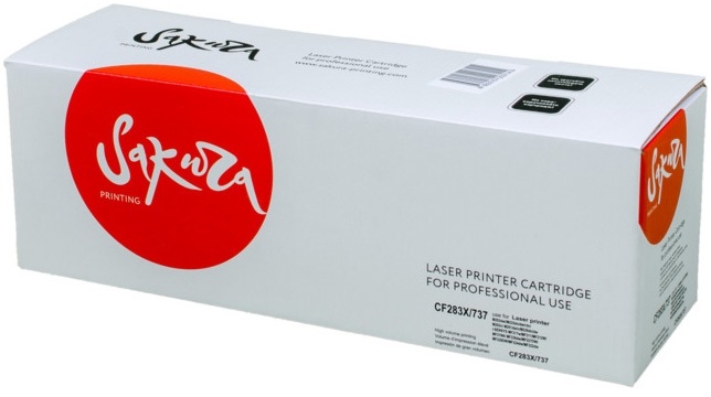 Картридж Sakura SACF283X/737 для HP laserJet ProM202dw//M225dn/dw/rdn/ M202n/ M201dw/n/M226dn/dw; 2200 к.