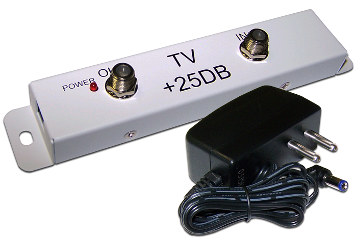 Усилитель Lanmaster LAN-HCS-TVSA25 для TV-сигнала, 25 dB