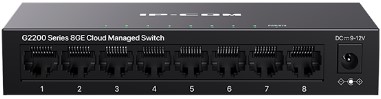 Коммутатор управляемый IP-Com G2208D 8 портов, 8x1 Гбит/с, металлический корпус