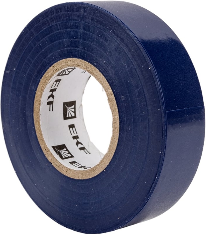 Изолента EKF plc-iz-sf-s ПВХ синяя 19мм 20м серии SafeFlex