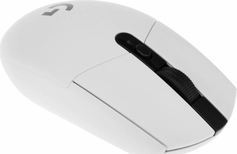 Мышь Wireless Logitech G304 Lightspeed 910-005295 игровая, оптическая, 200-12000dpi, USB, 5кн, колесо прокрутки, белая