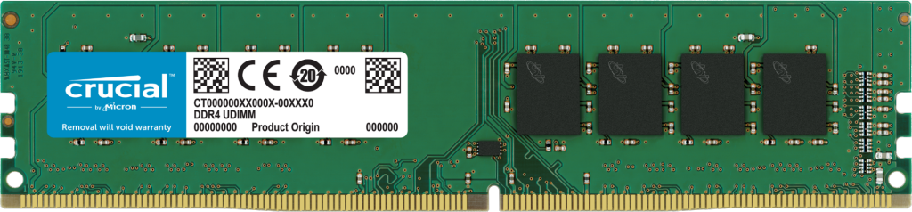 Модуль памяти DDR4 32GB Crucial CT32G4DFD832A PC4-25600 3200MHz CL22 288pin 1.2V