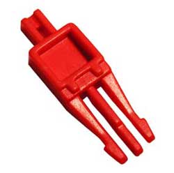 Вставка TWT TWT-LSA-DP1-RD размыкающая на 1 пару, красный