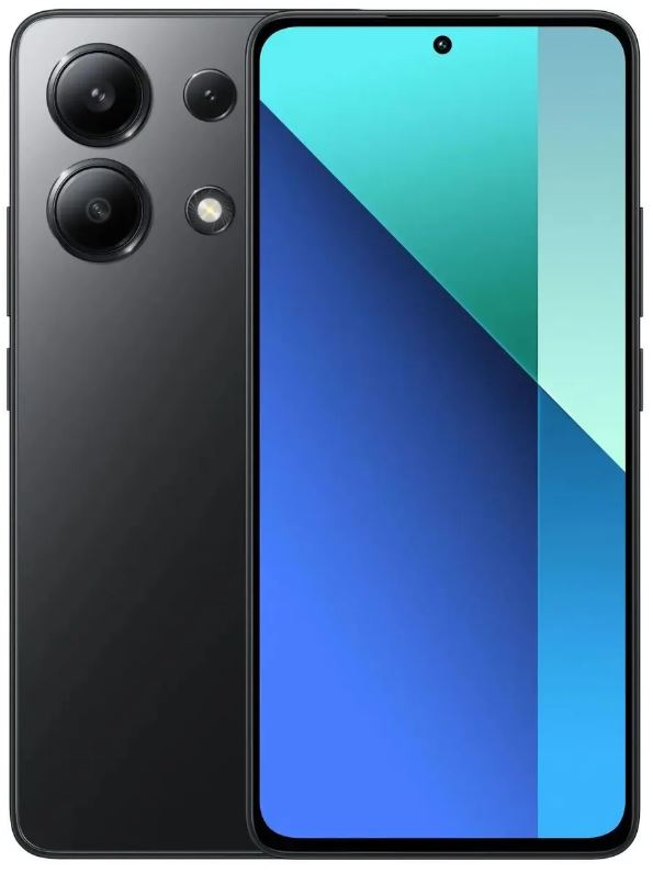 Смартфон Xiaomi Redmi Note 13 6/128GB MZB0FXWRU midnight black