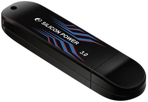 Накопитель USB 3.0 64GB Silicon Power Blaze B10 SP064GBUF3B10V1B синий