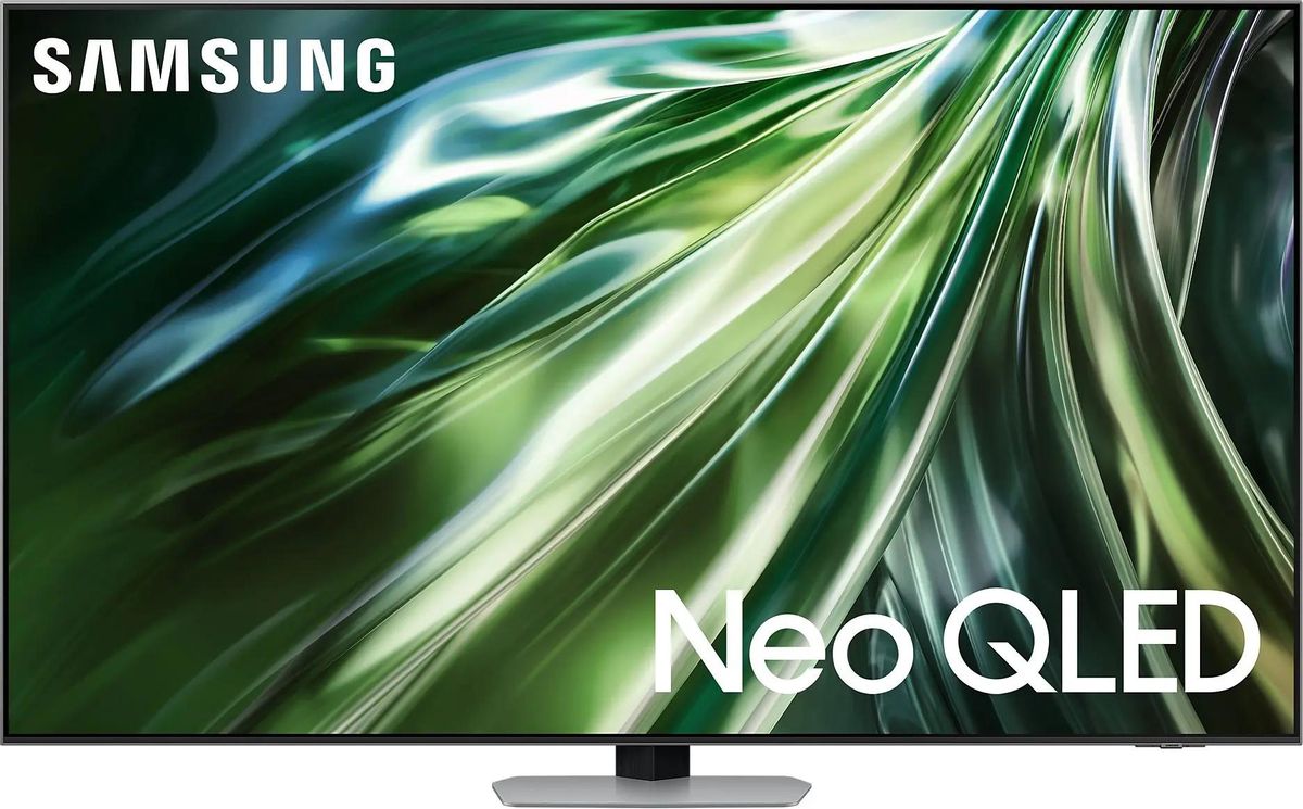 Телевизор Samsung QE65QN90DAUXRU QLED 65 Series 9 черненое серебро/серебристый 4K Ultra HD 120Hz DVB-T2 DVB-C DVB-S2 USB WiFi Smart TV