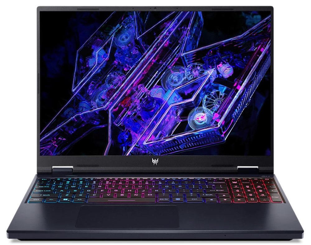 Ноутбук Acer Predator Helios PHN16-72-713V NH.QNPCD.002 i7-14700HX/16GB/1TB SSD/16.0 WQXGA IPS/WiFi/BT/cam/Win11Home/black