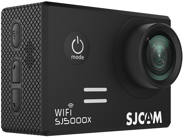 Экшн камеры Экшн-камера SJCAM SJCAM-SJ5000-X видео до 4K/24FPS (интерполяция) Sony IMX078, экран основной сенсорный 2 LCD, microSD до 64 гб, батарея 900 мАч, WiF