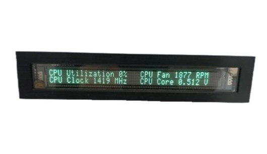 Дисплей Lamptron LAMP-VDF165 PC Hardware Monitor-VFD display