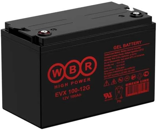 Аккумулятор WBR EVX100-12G WBR 100Ач